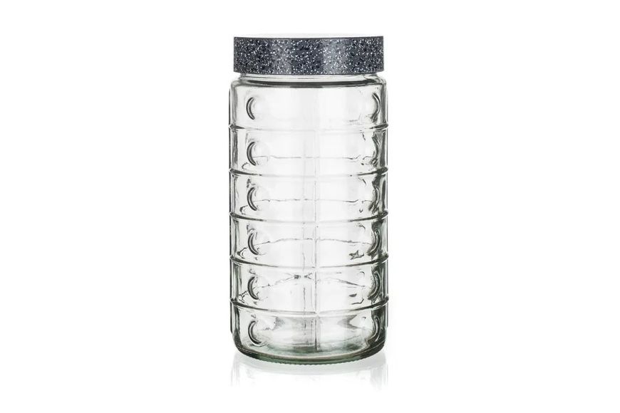 Скляна банка для сипучих продуктів GRANITE 1700ml 34086003 фото